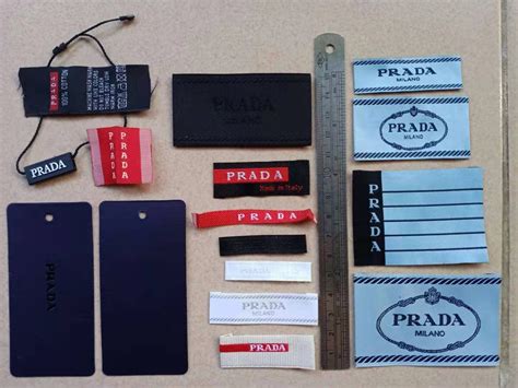 prada clothes tags